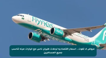 عروض لا تفوت.. أسعار اقتصادية لرحلات طيران ناس مع خيارات مرنة تناسب جميع المسافرين